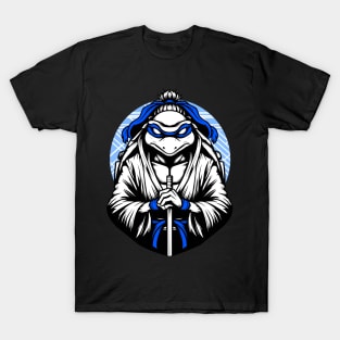 Great Turtle Samurai White T-Shirt